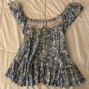 Floral Pattern Women’s Size Medium Lucky Brand Top